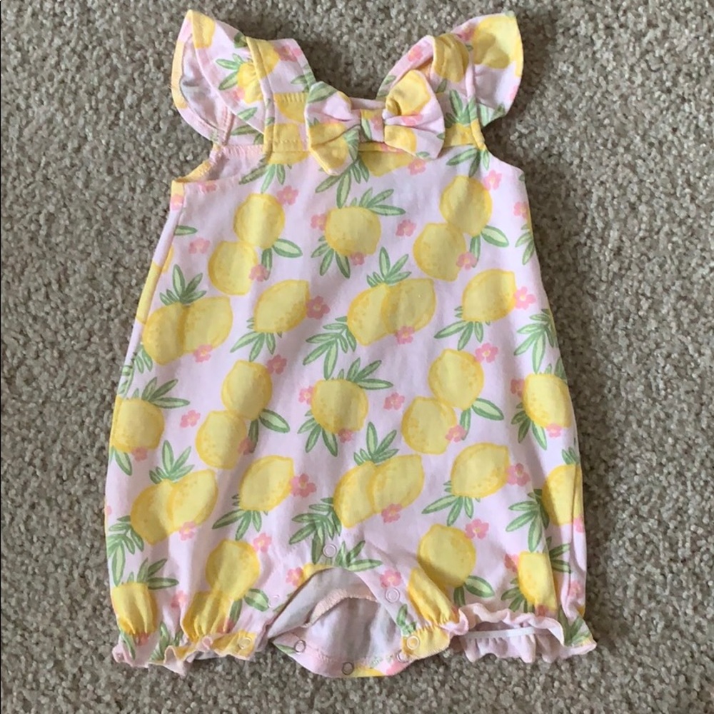 Baby girl infant romper
